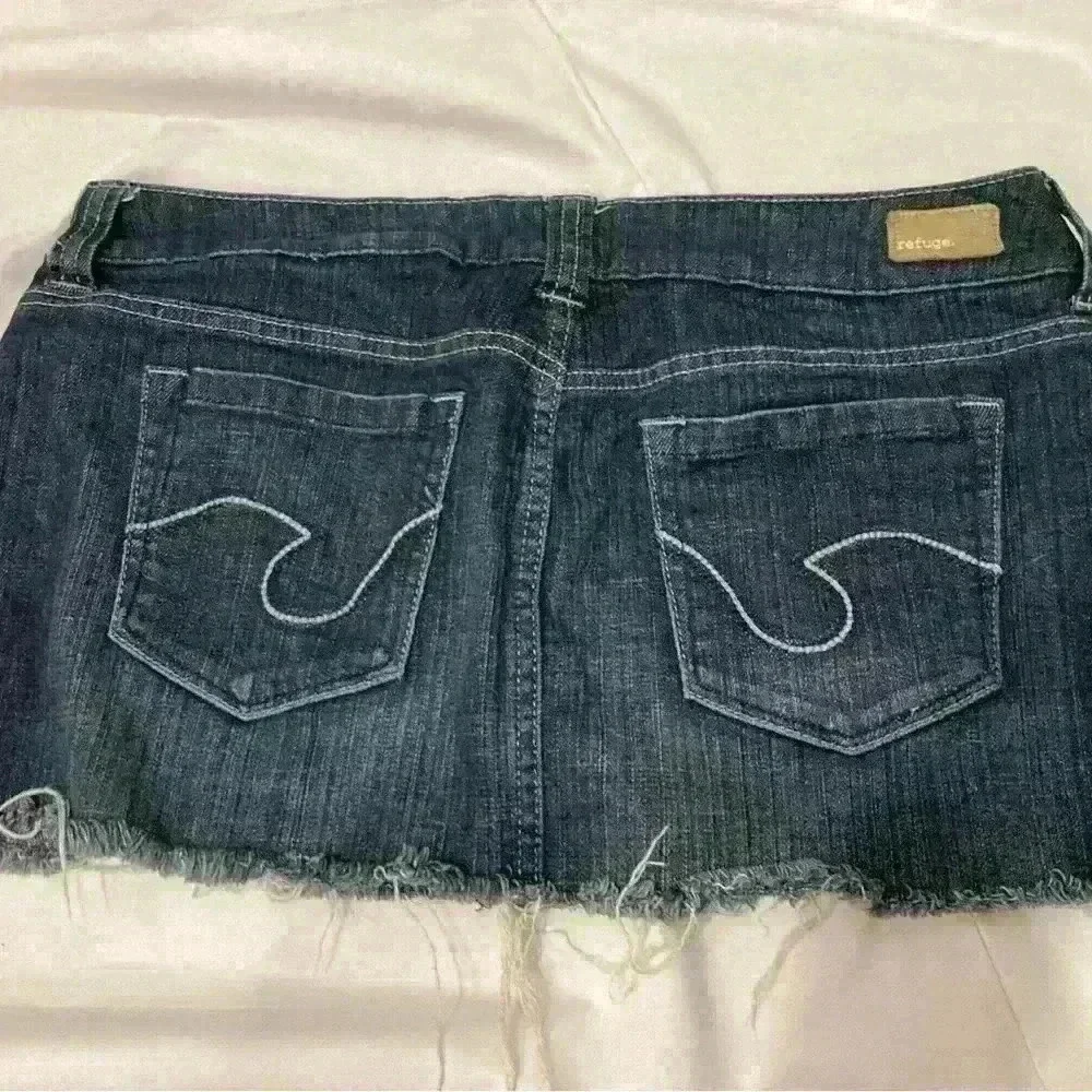 Refuge Jean Skirt, Girls Sz 11 - Picture 5 of 8